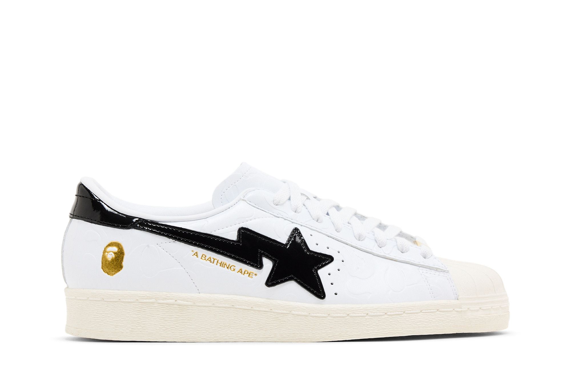 Adidas BAPE x Superstar Vintage ‚White Black‘