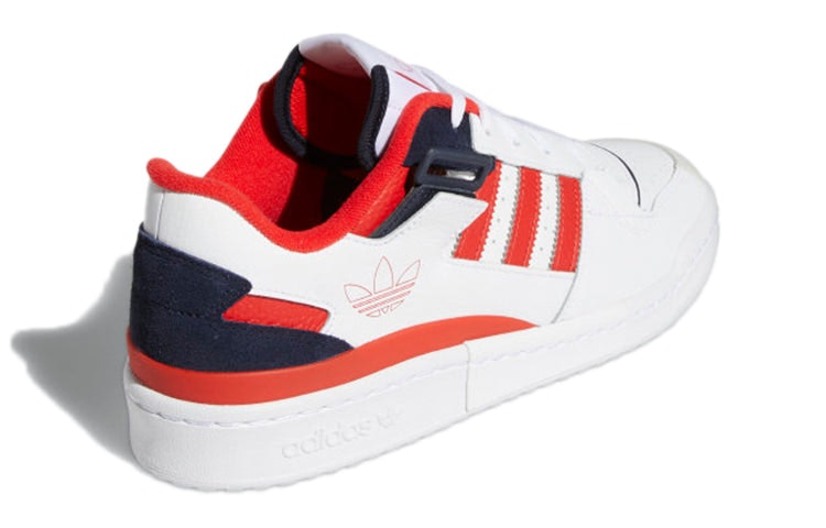 adidas Forum Exhibit Low ‚Cloud White Red‘