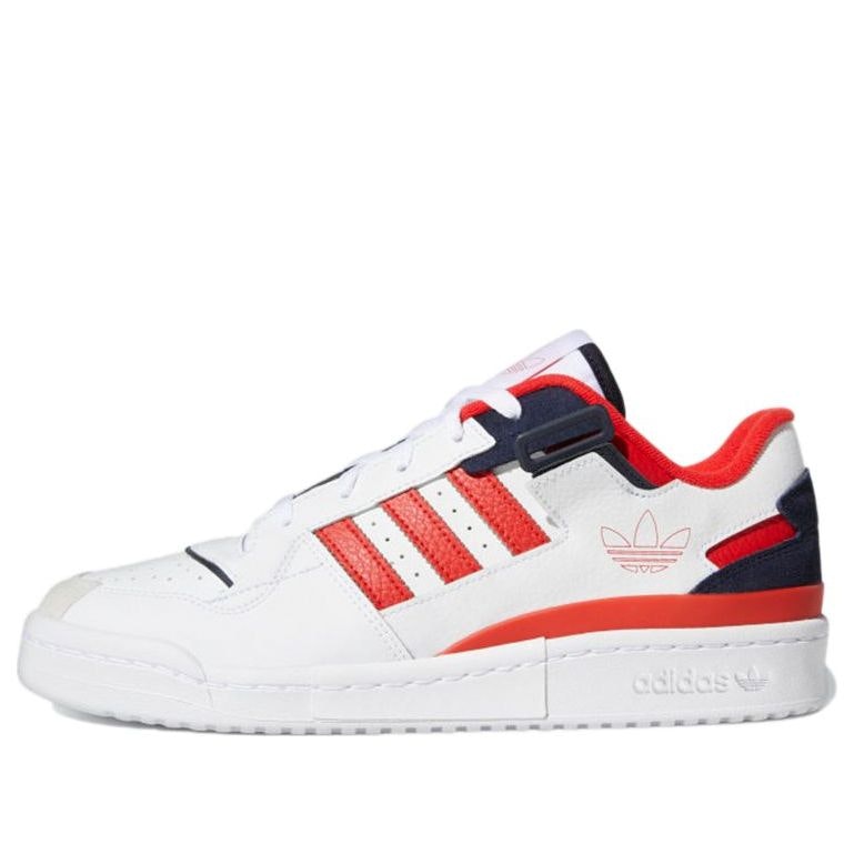 adidas Forum Exhibit Low ‚Cloud White Red‘