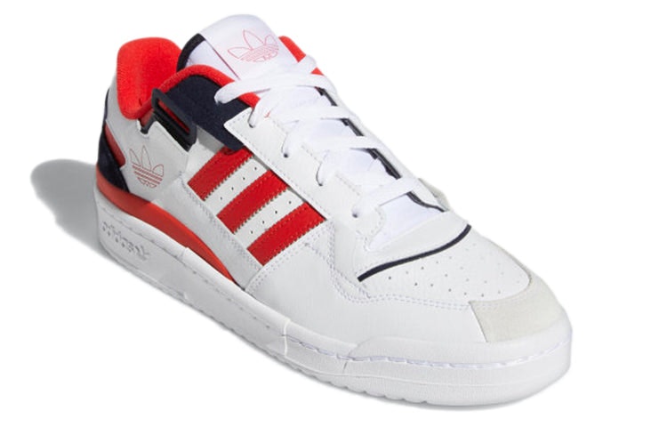 adidas Forum Exhibit Low ‚Cloud White Red‘