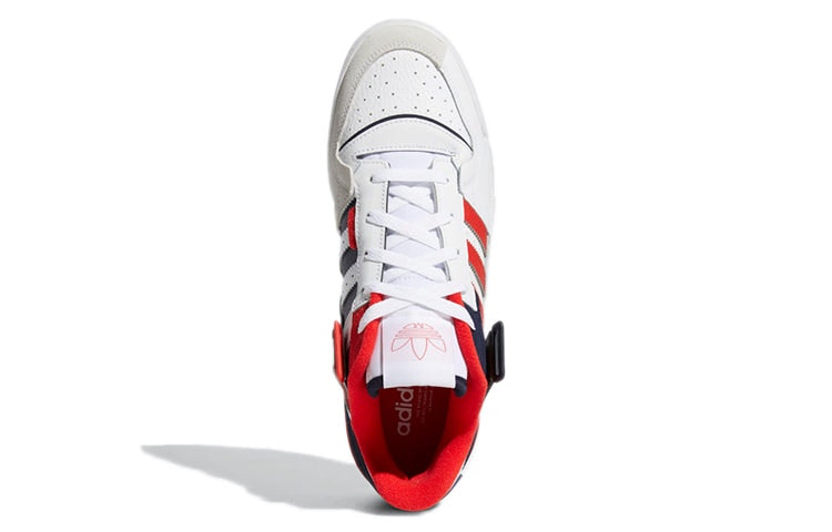 adidas Forum Exhibit Low ‚Cloud White Red‘