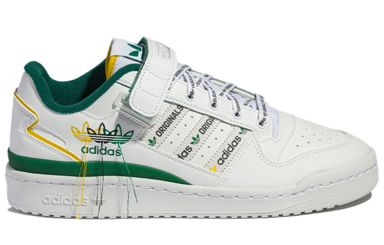 adidas Forum Low Shoes ‚White Green‘