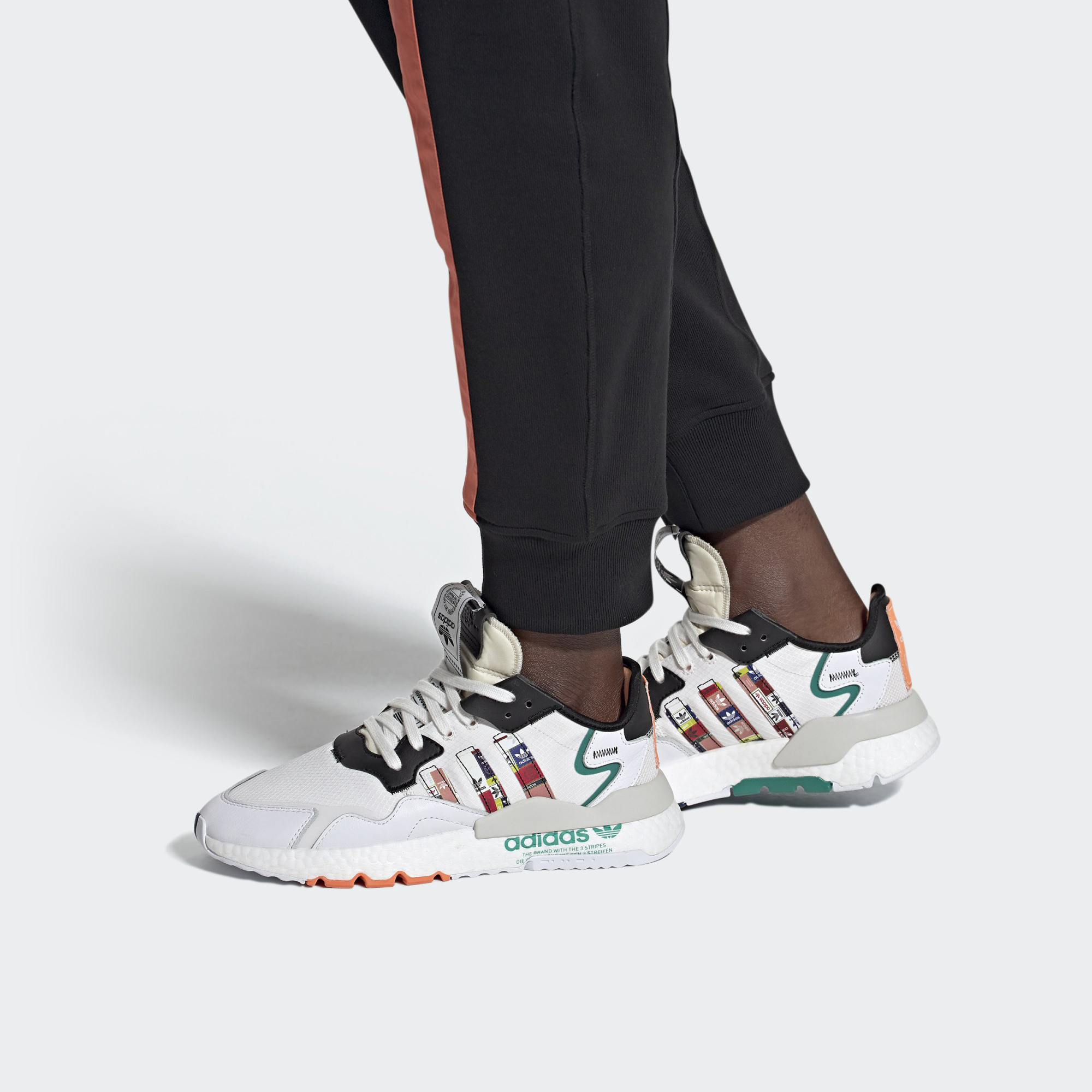 adidas originals Nite Jogger Boost ‚Grey Black Green‘