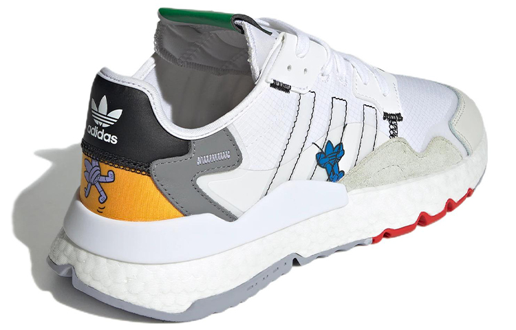 adidas Originals Nite Jogger ‚White Beige Grey Yellow‘