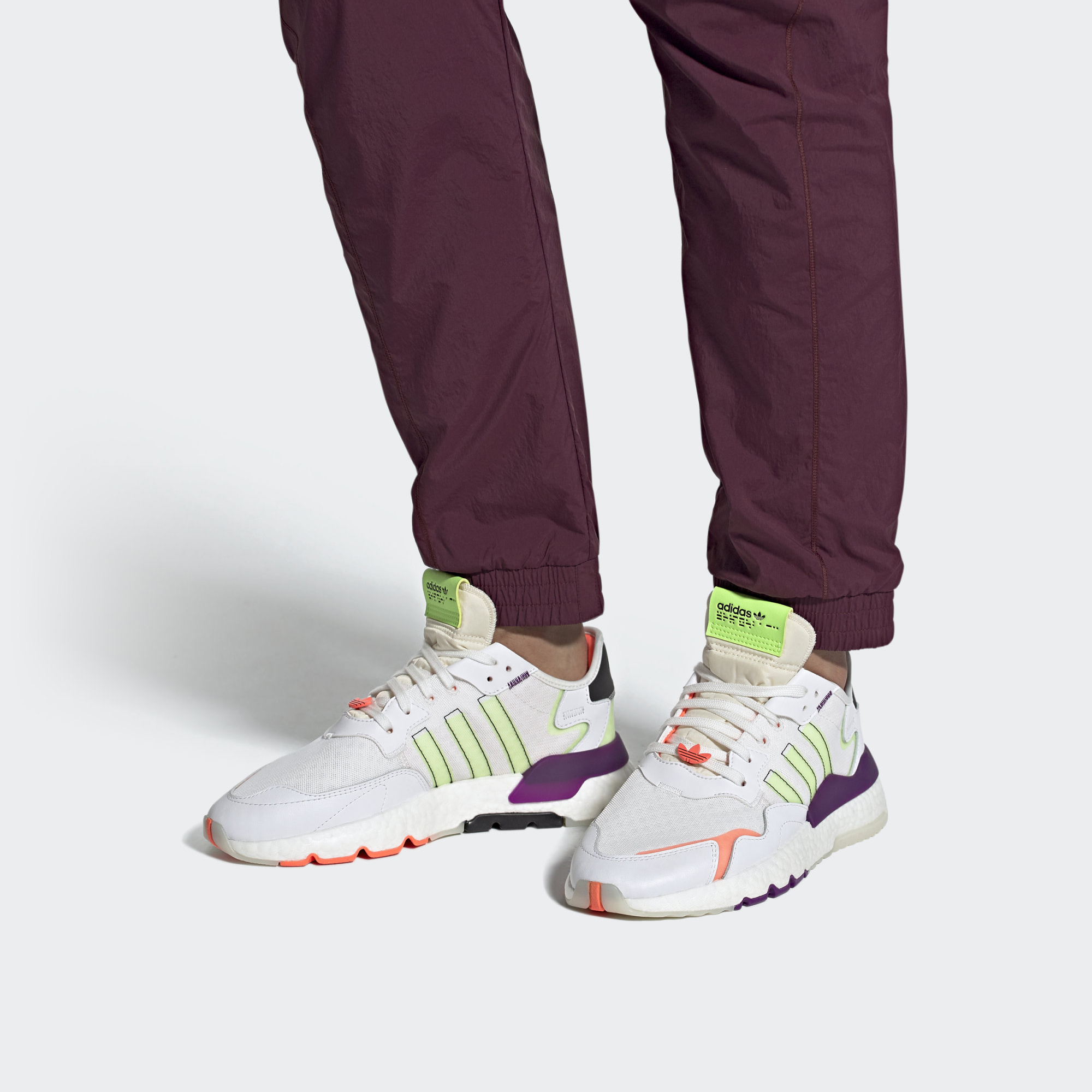 adidas originals Nite Jogger ‚White Green Purple‘