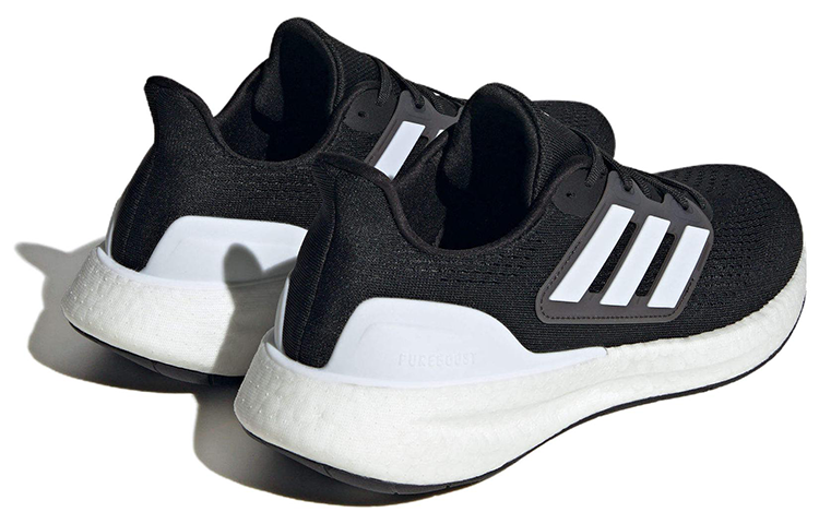 adidas PureBoost 23 Wide ‚Black White‘