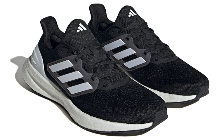 adidas PureBoost 23 Wide ‚Black White‘