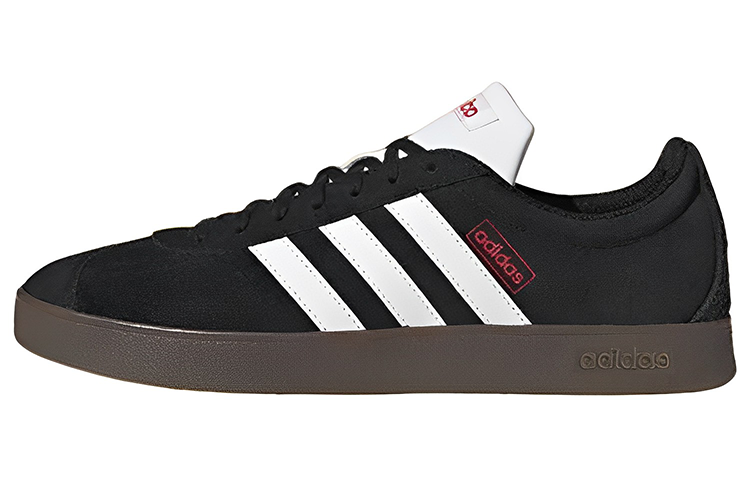 Adidas Vl Court Lifestyle Skate Shoes ‚Black White Gum‘
