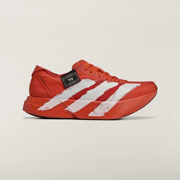 Adidas Y-3 Adios Pro 4 Running Shoes Orange Orbit Grey