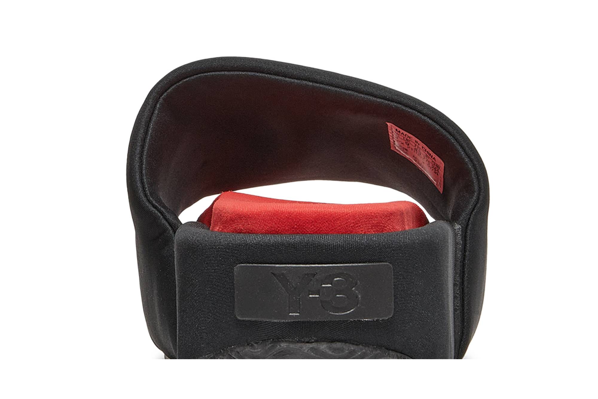 adidas Y-3 Slide ‚Black Red‘