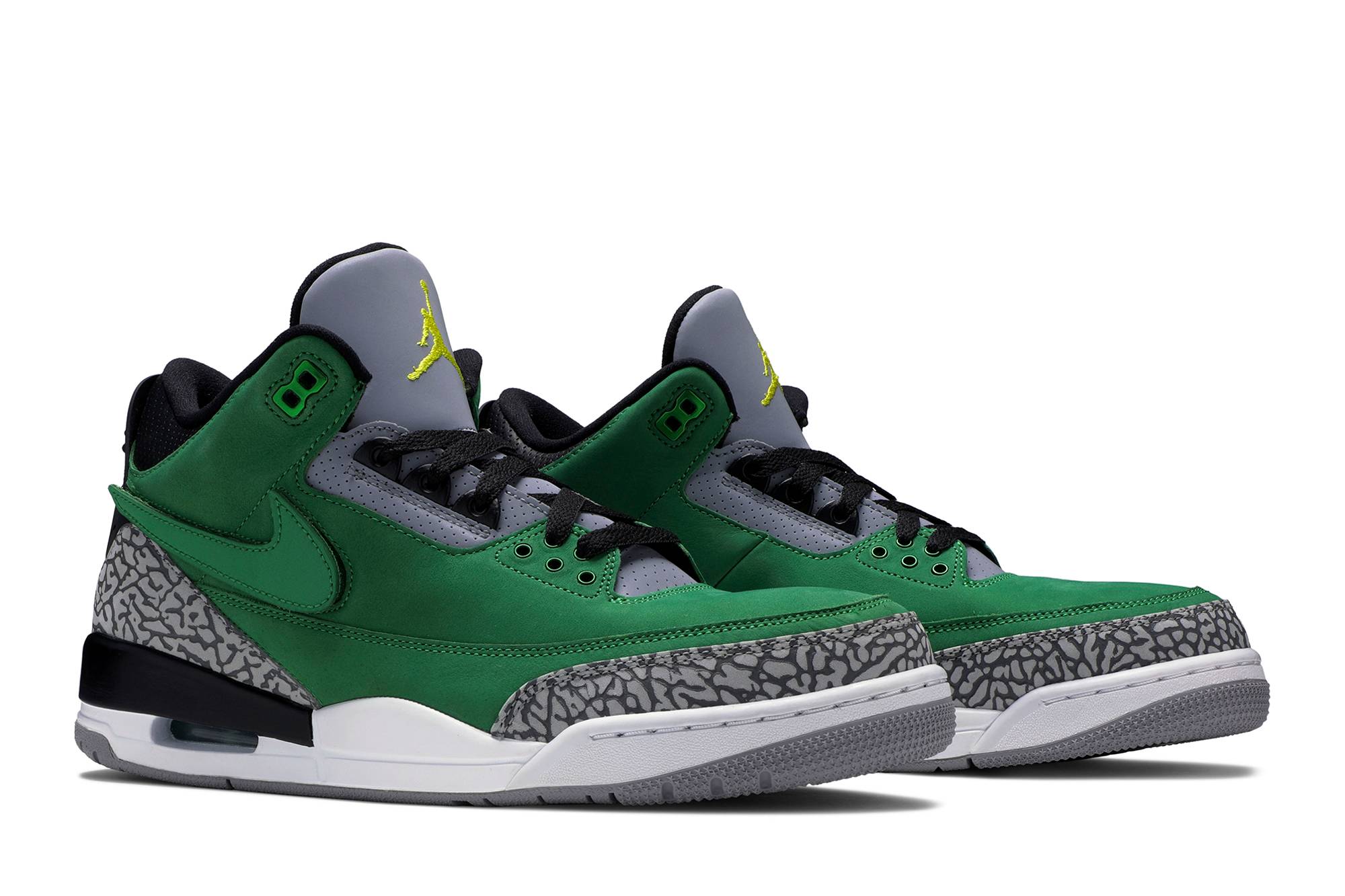 Air Jordan 3 Retro PE ‚Tinker - Oregon Ducks‘