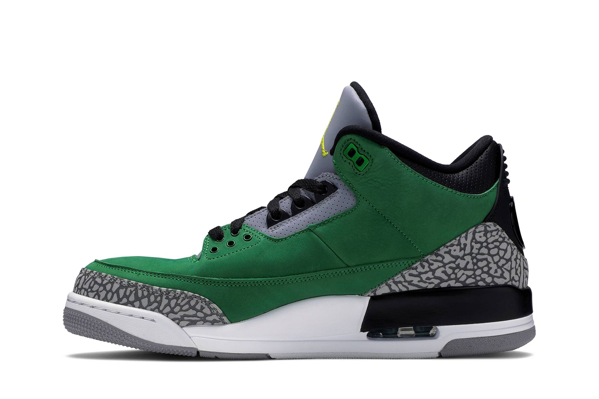 Air Jordan 3 Retro PE ‚Tinker - Oregon Ducks‘