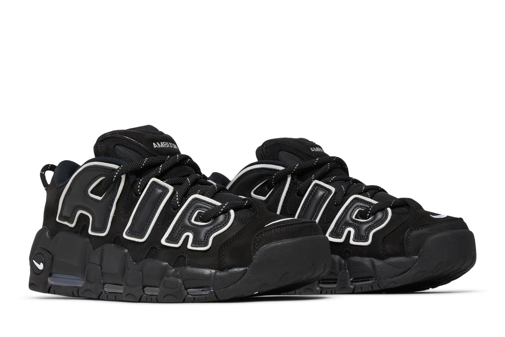 AMBUSH x Nike Air More Uptempo Low ‚Black‘