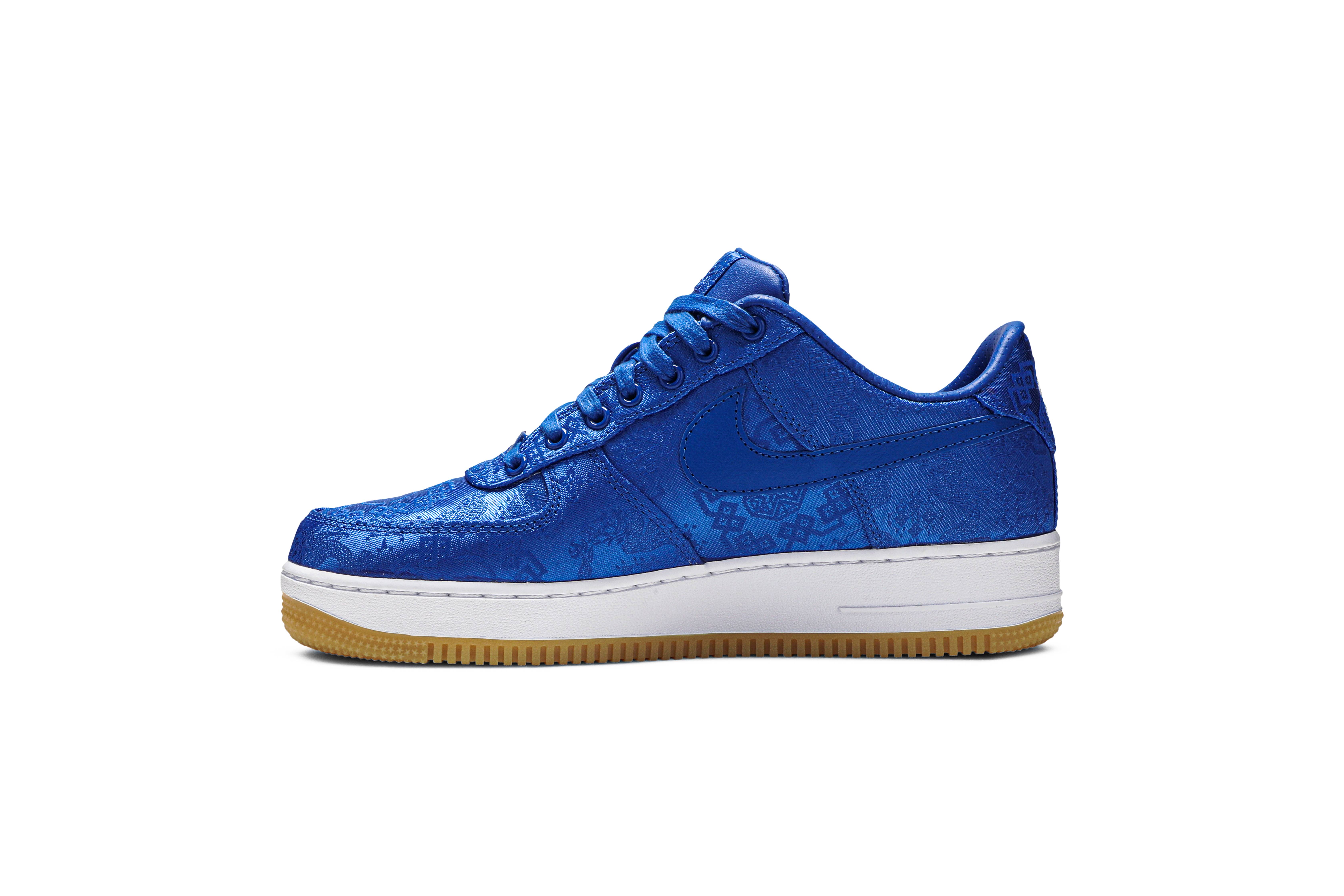 CLOT x Nike Air Force 1 PRM ‚Royal Silk‘