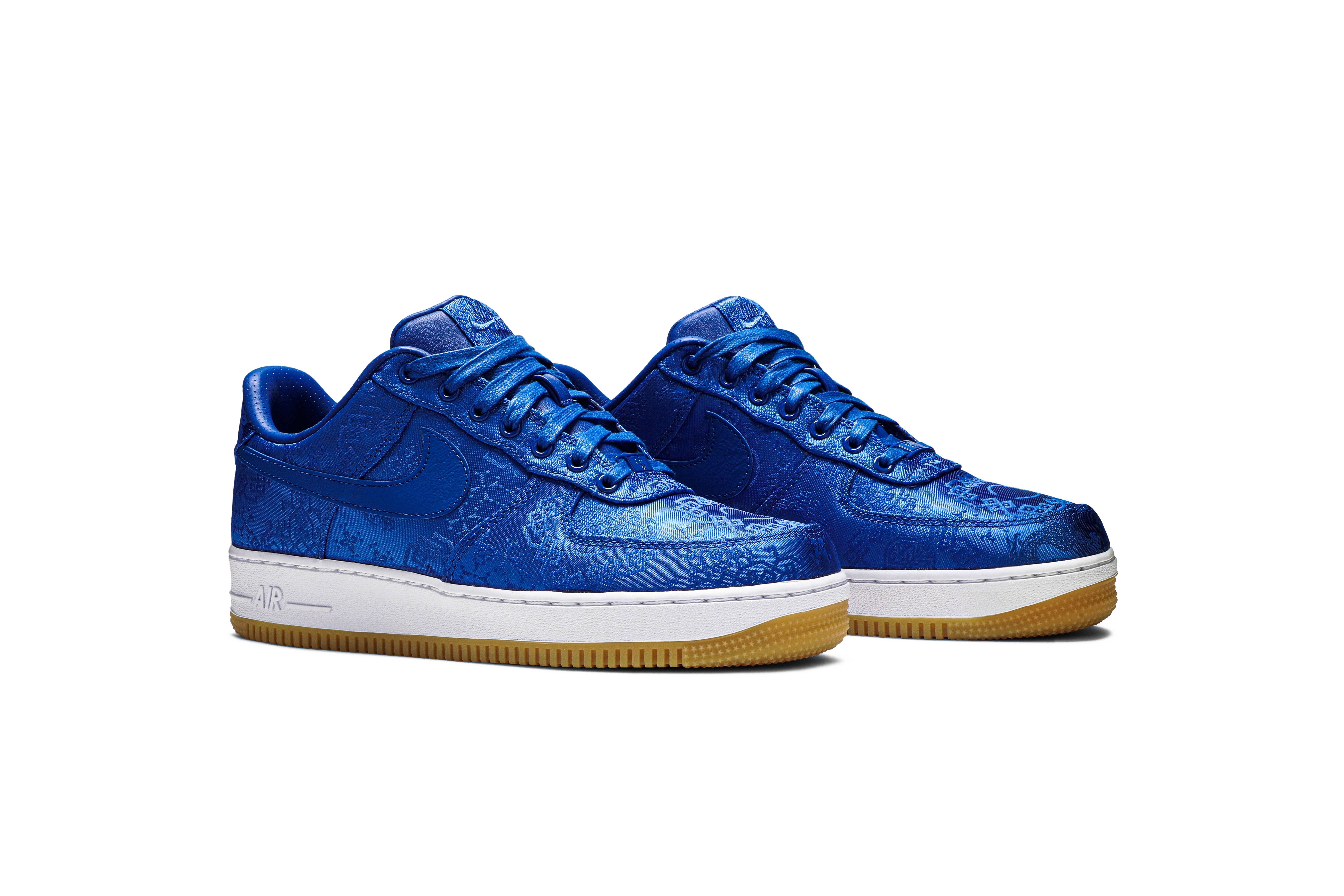 CLOT x Nike Air Force 1 PRM ‚Royal Silk‘