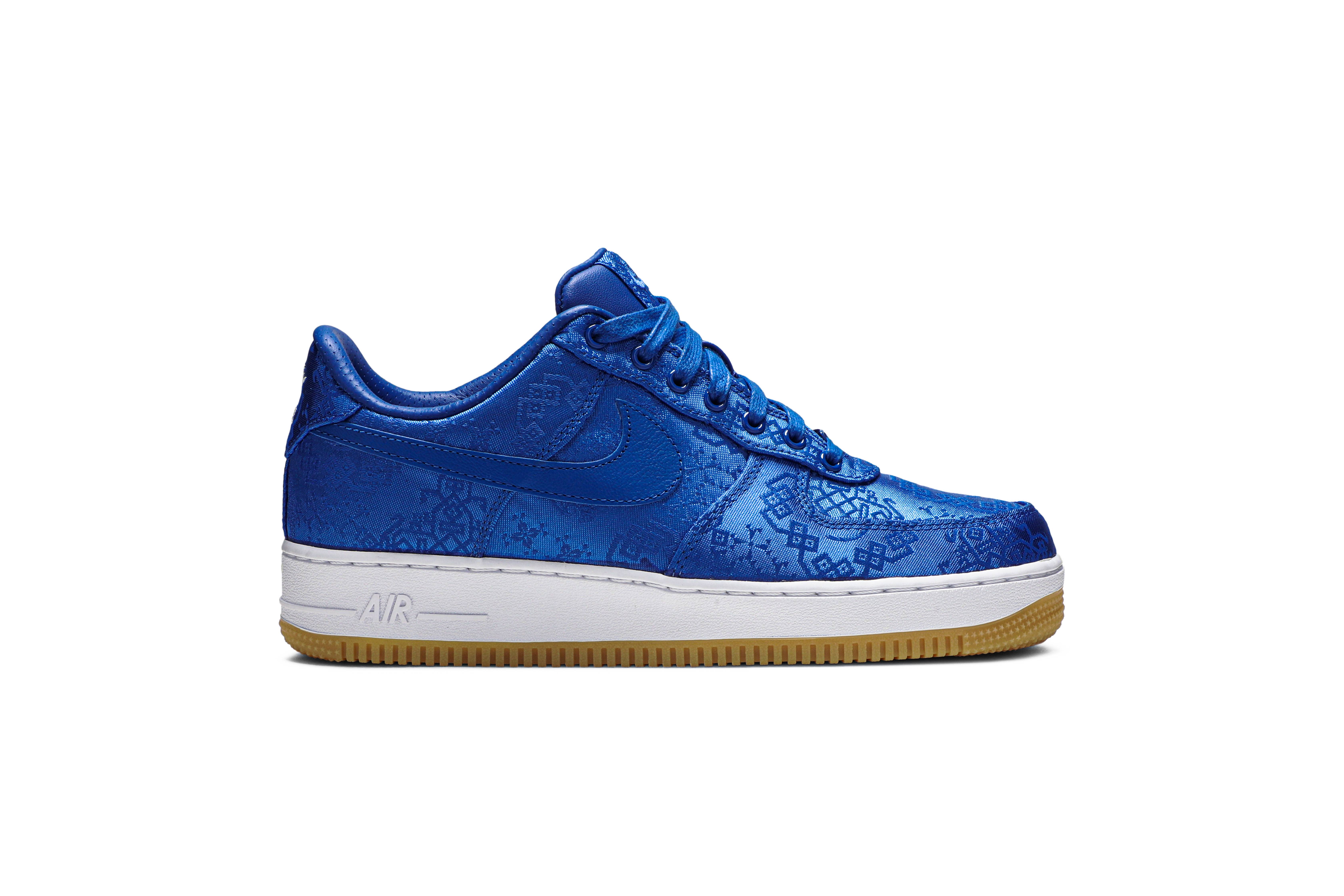 CLOT x Nike Air Force 1 PRM ‚Royal Silk‘