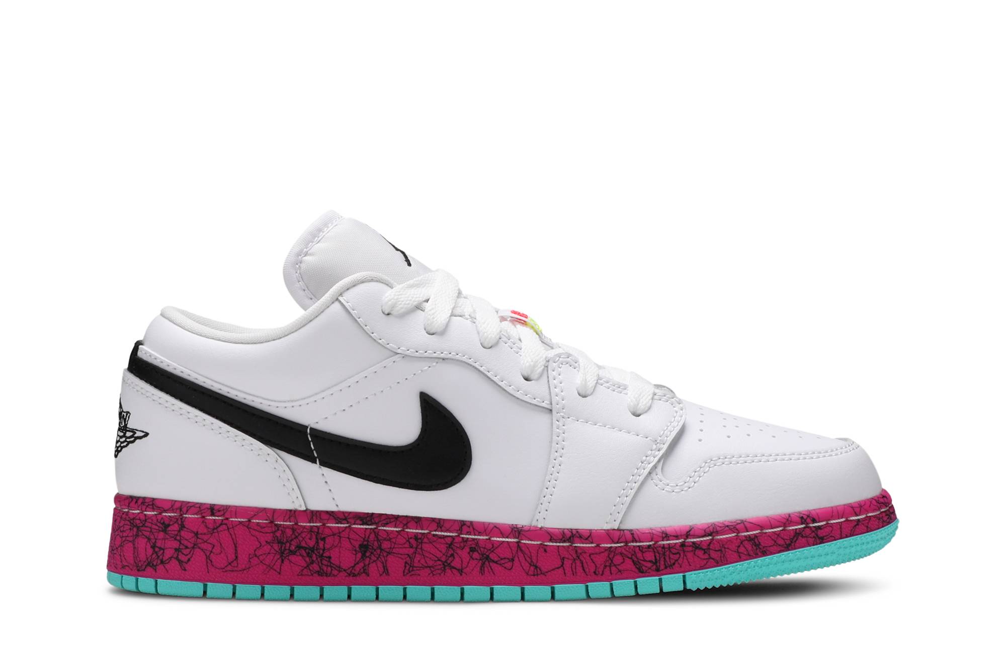 (Grade School) Air Jordan 1 Low ‚Multi-Color‘