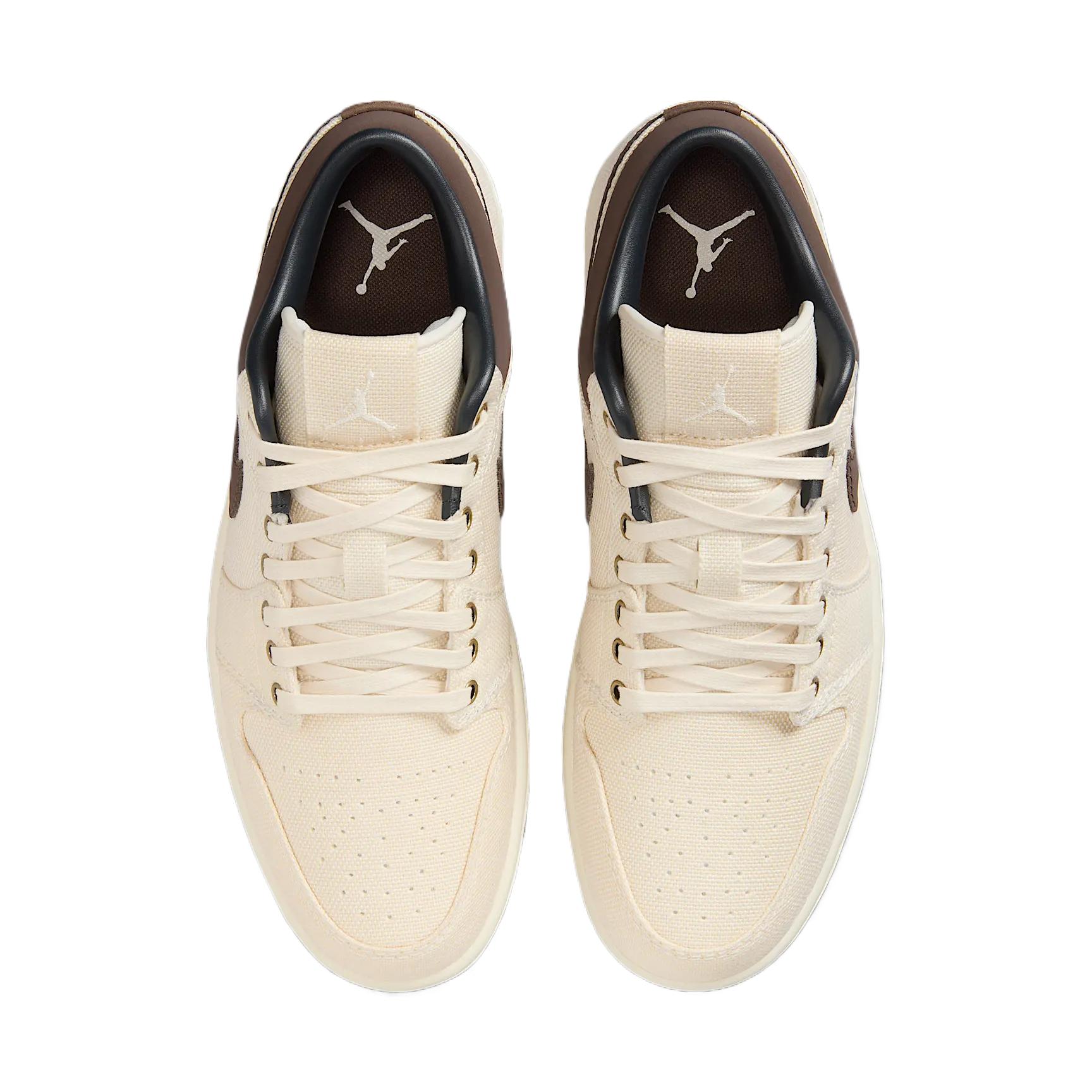 Jordan 1 Low Premium ‚Ivory Baroque Brown‘
