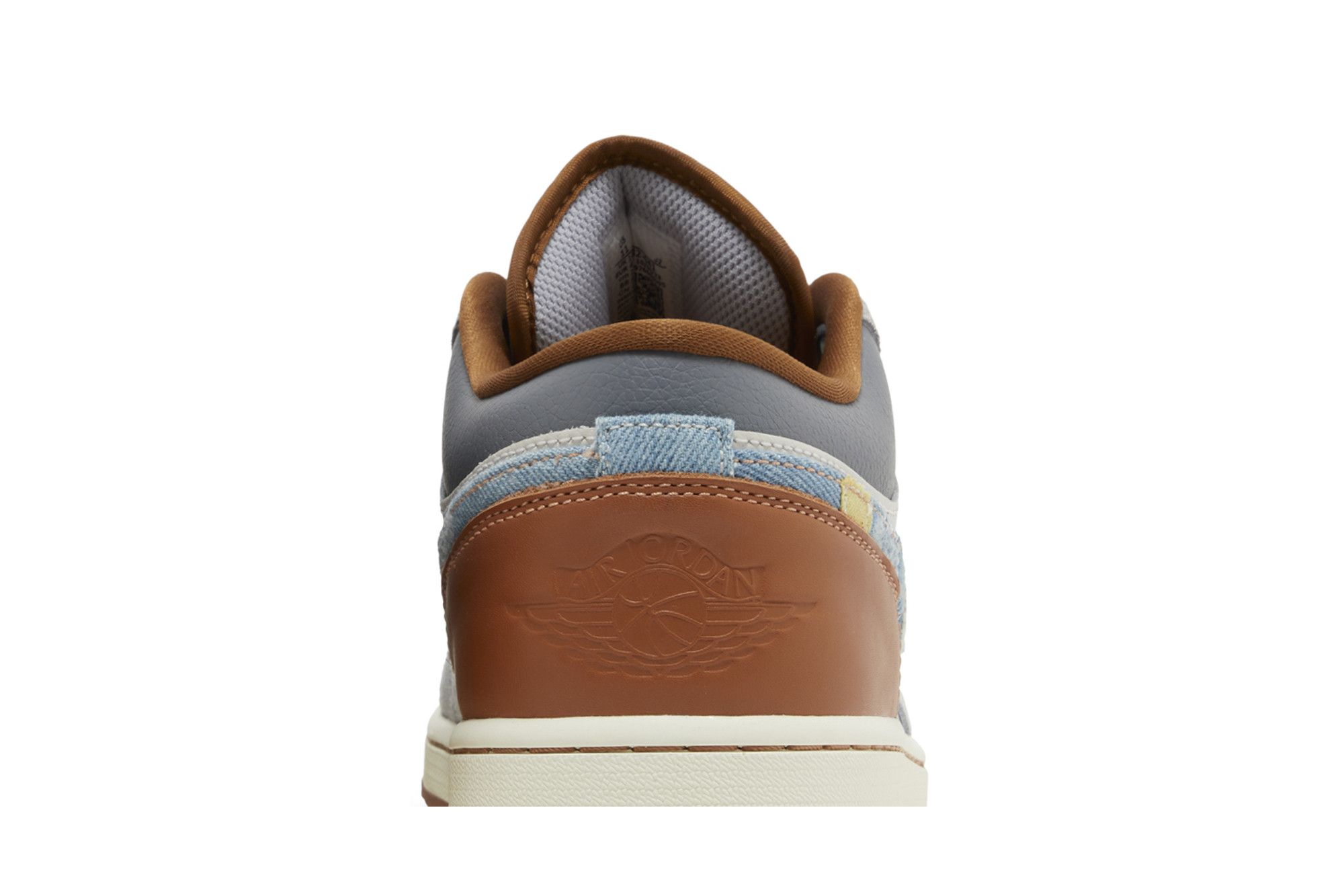 Jordan 1 Low SE ‚Repaired Denim Swoosh‘