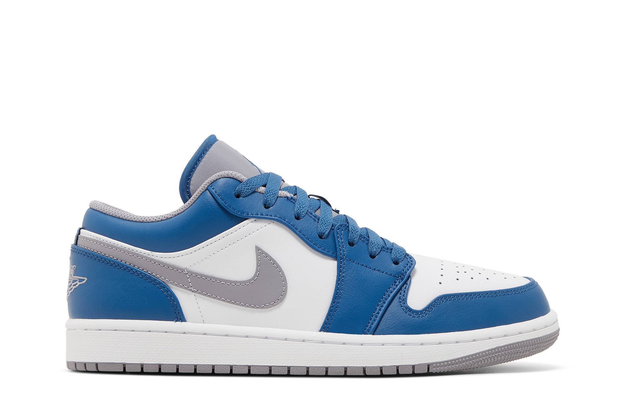 Jordan 1 Low ‚True Blue Cement‘