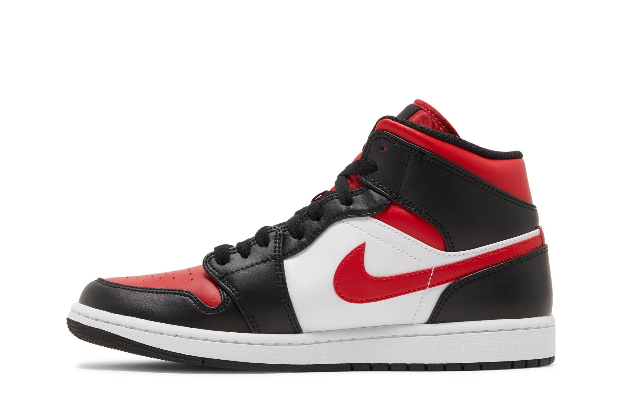 Jordan 1 Mid ‚Bred Toe‘