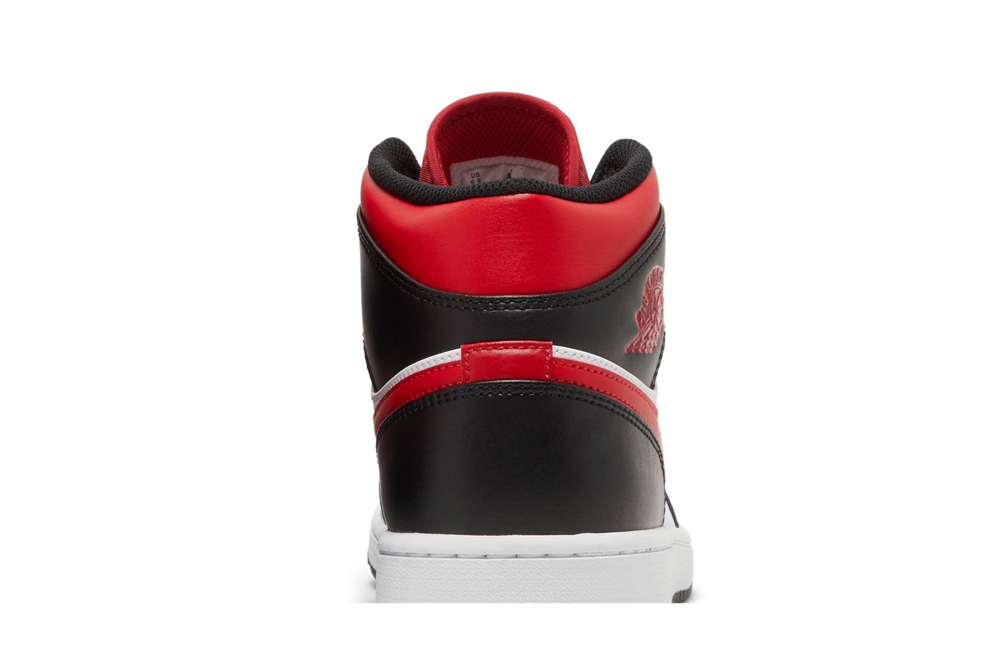 Jordan 1 Mid ‚Bred Toe‘