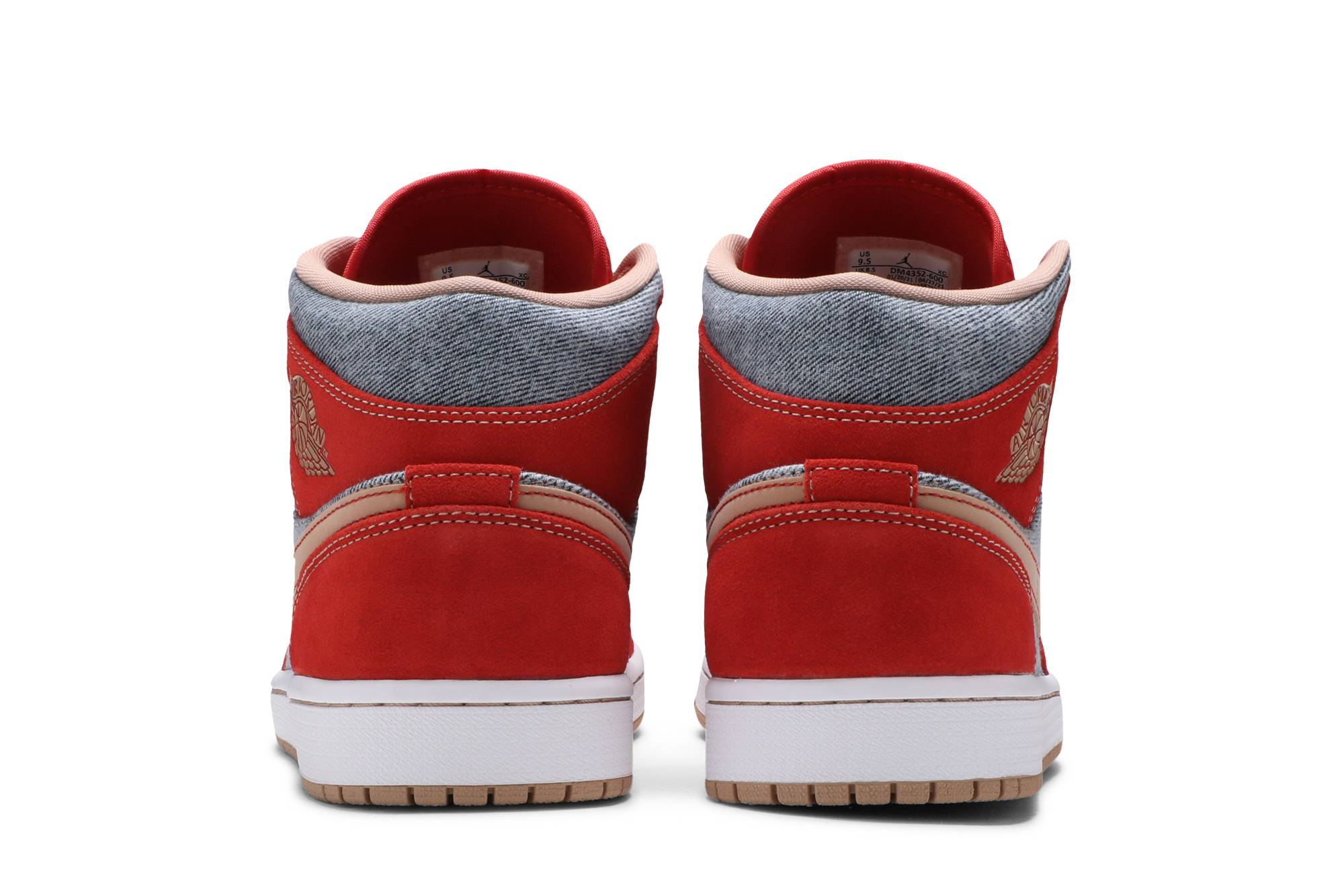 Jordan 1 Mid ‚Denim Red‘