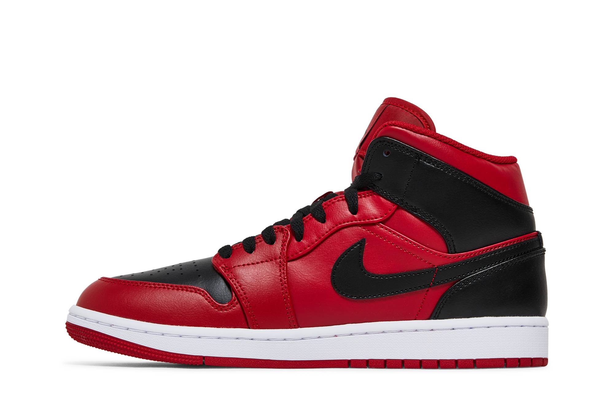 Jordan 1 Mid ‚Reverse Bred‘
