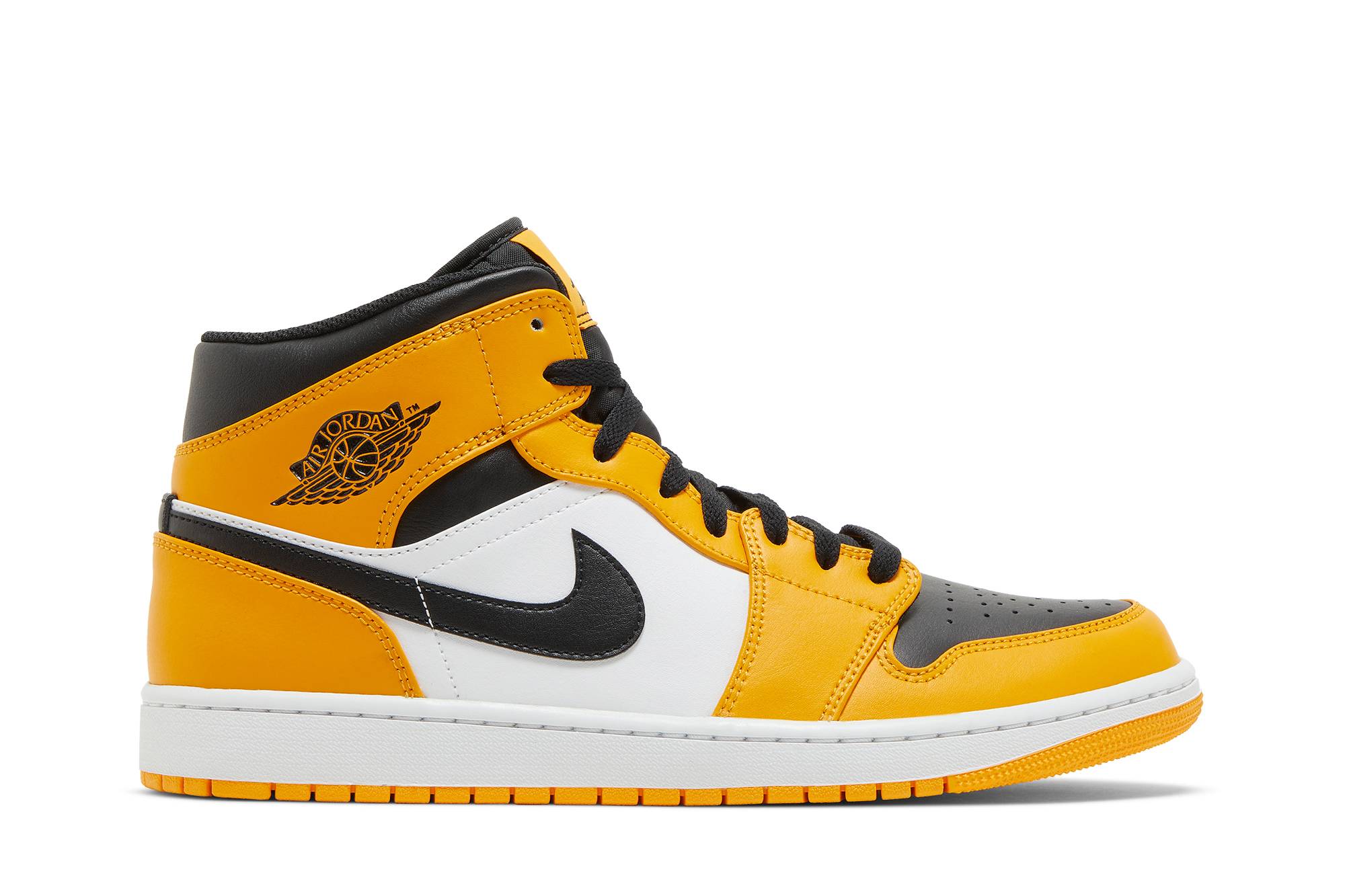 Jordan 1 Mid ‚Reverse Yellow Toe‘