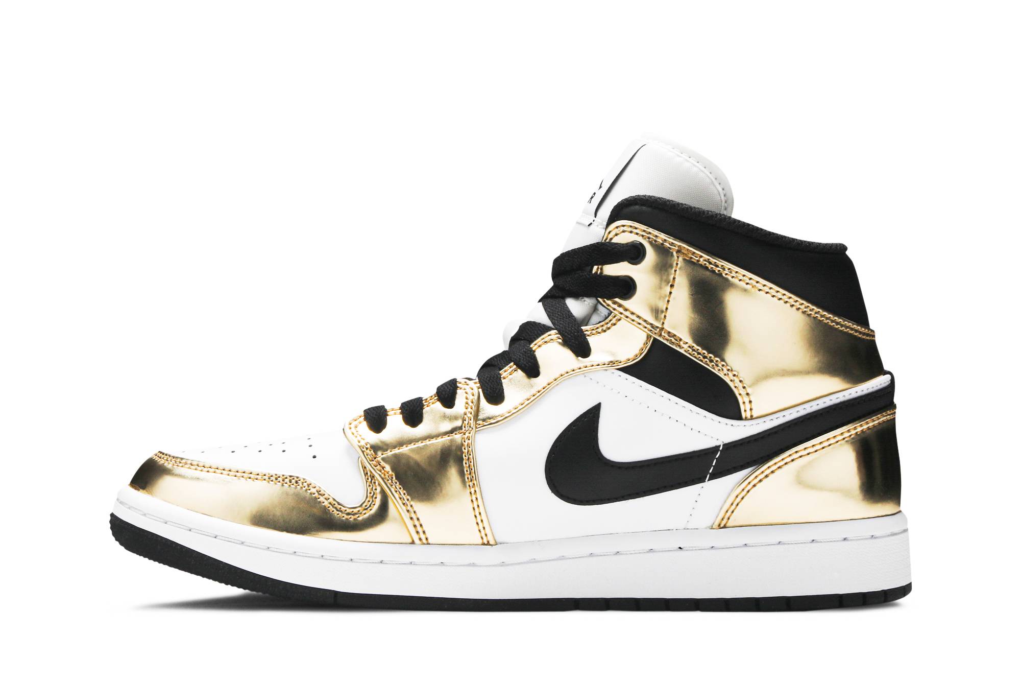 Jordan 1 Mid SE ‚Metallic Gold‘