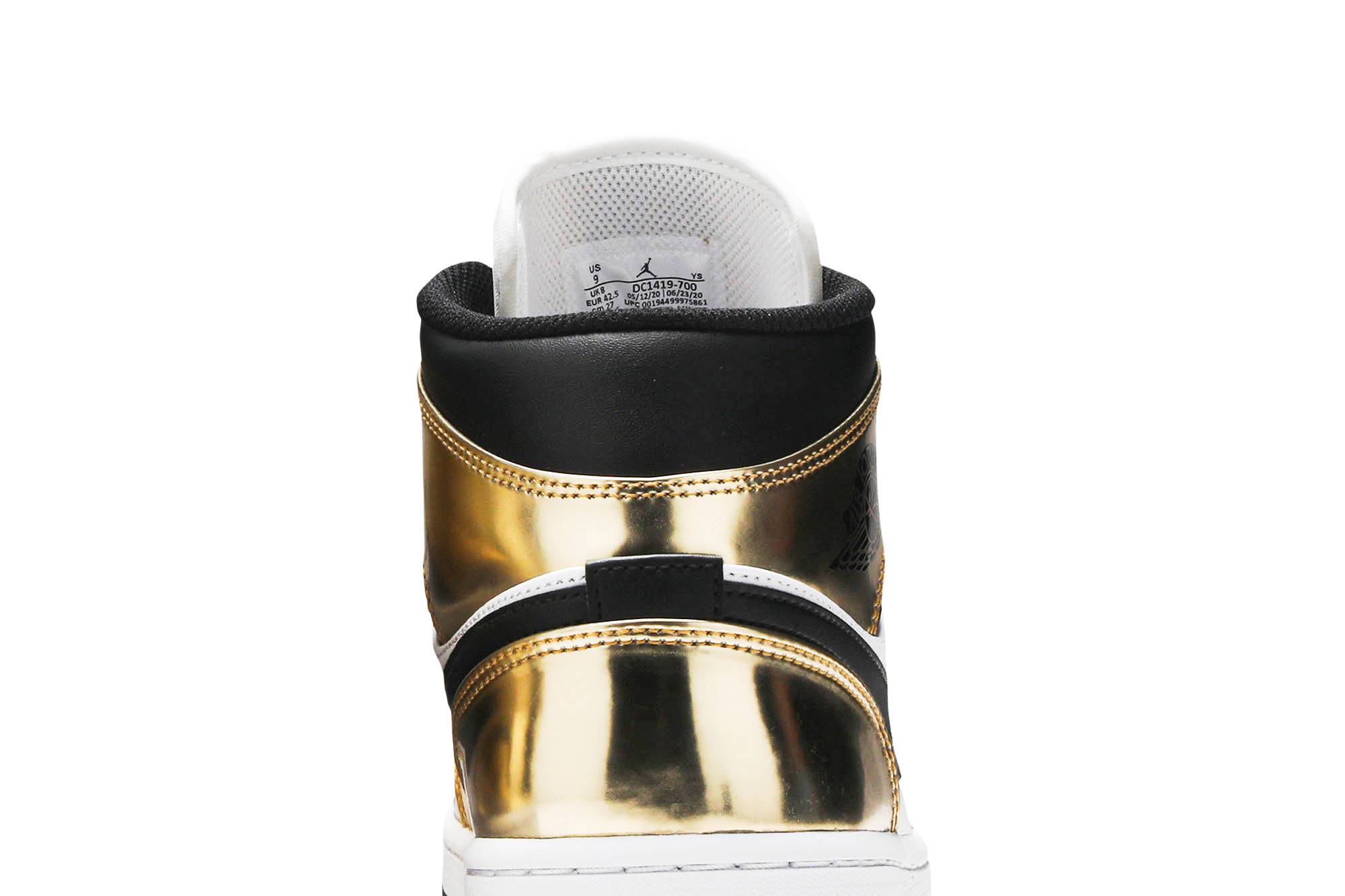 Jordan 1 Mid SE ‚Metallic Gold‘