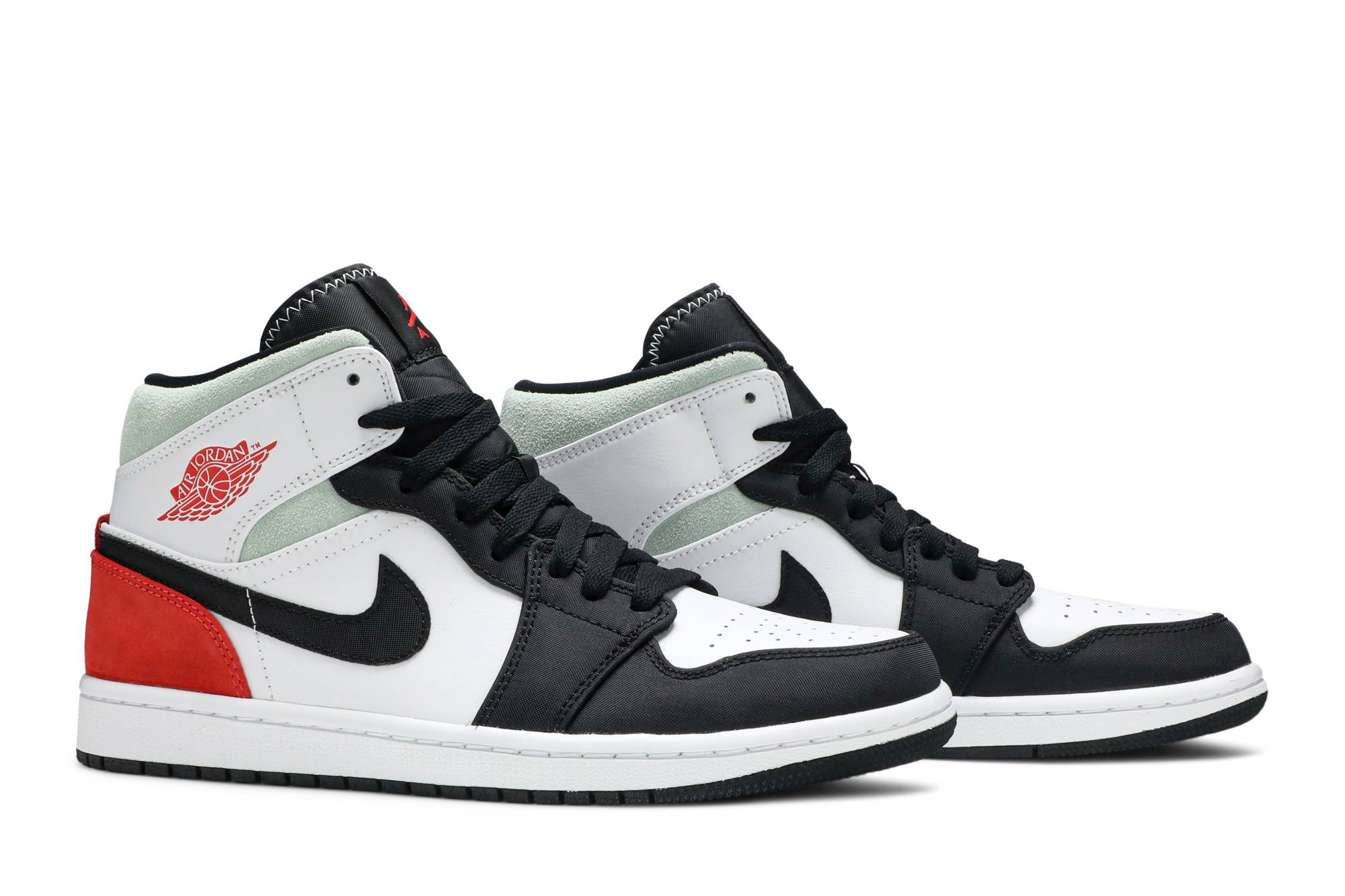 Jordan 1 Mid SE ‚Red Black Toe‘