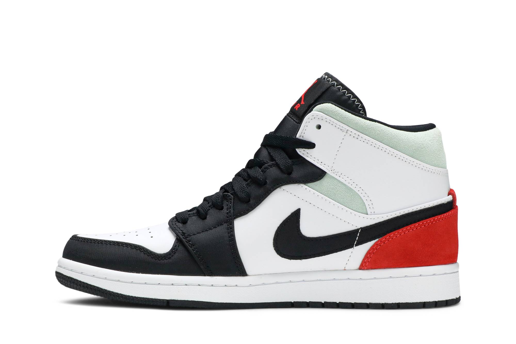 Jordan 1 Mid SE ‚Red Black Toe‘