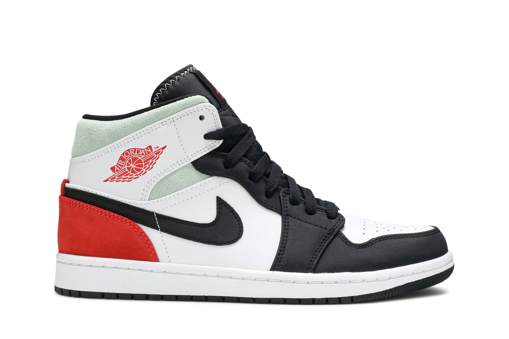 Jordan 1 Mid SE ‚Red Black Toe‘