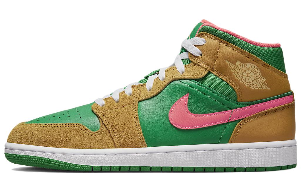 Jordan 1 Mid SE ‚Wheat Watermelon‘