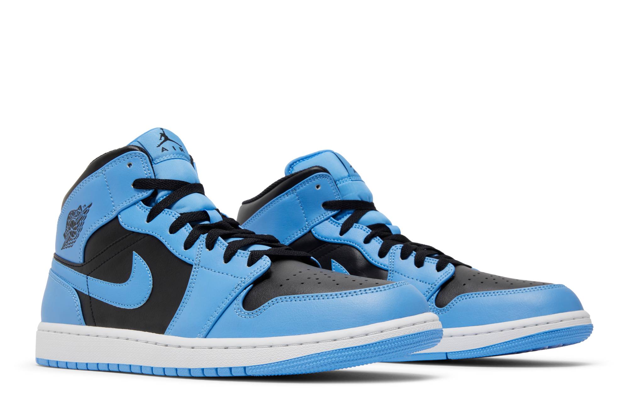 Jordan 1 Mid ‚University Blue Black‘