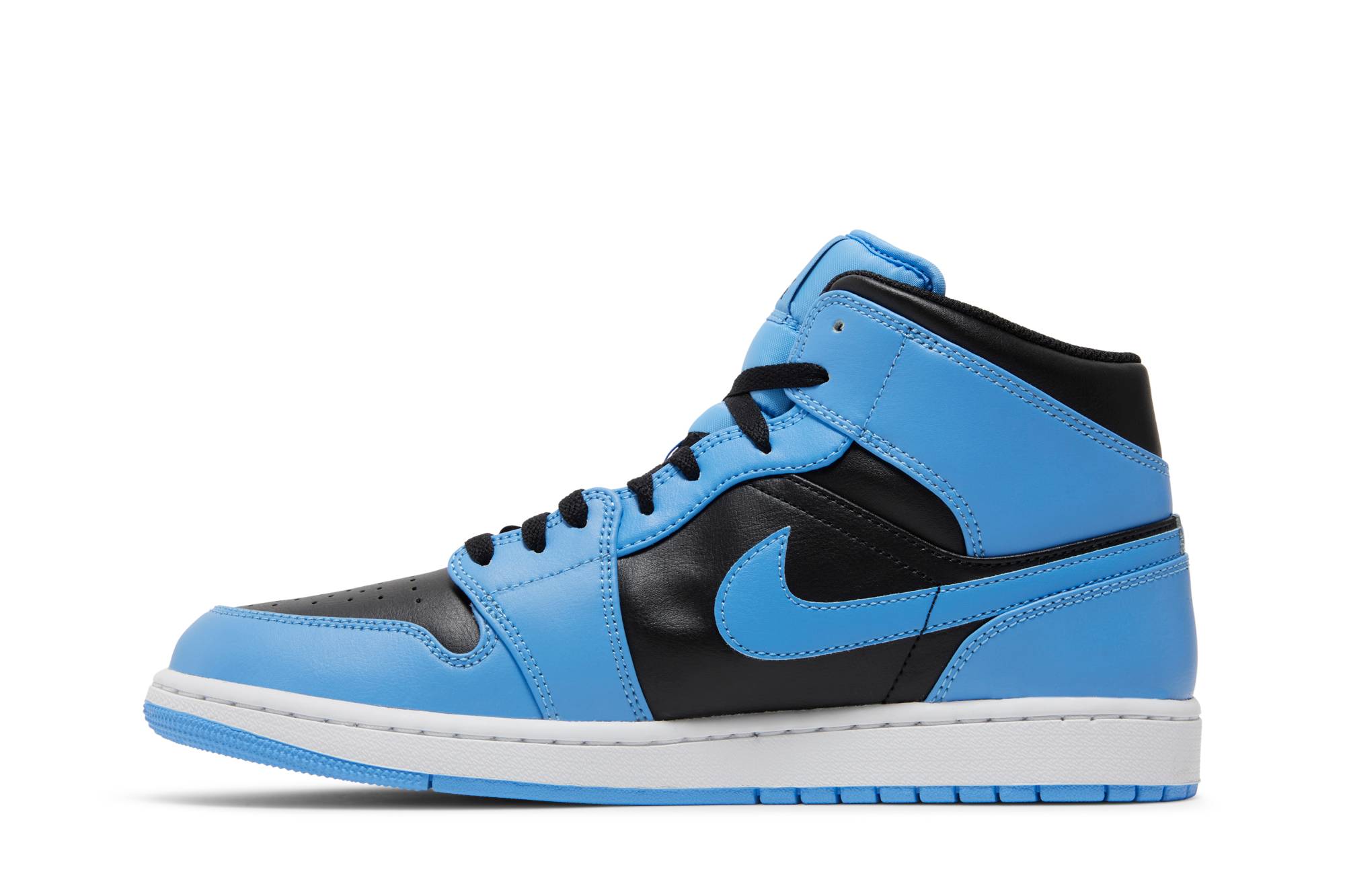 Jordan 1 Mid ‚University Blue Black‘