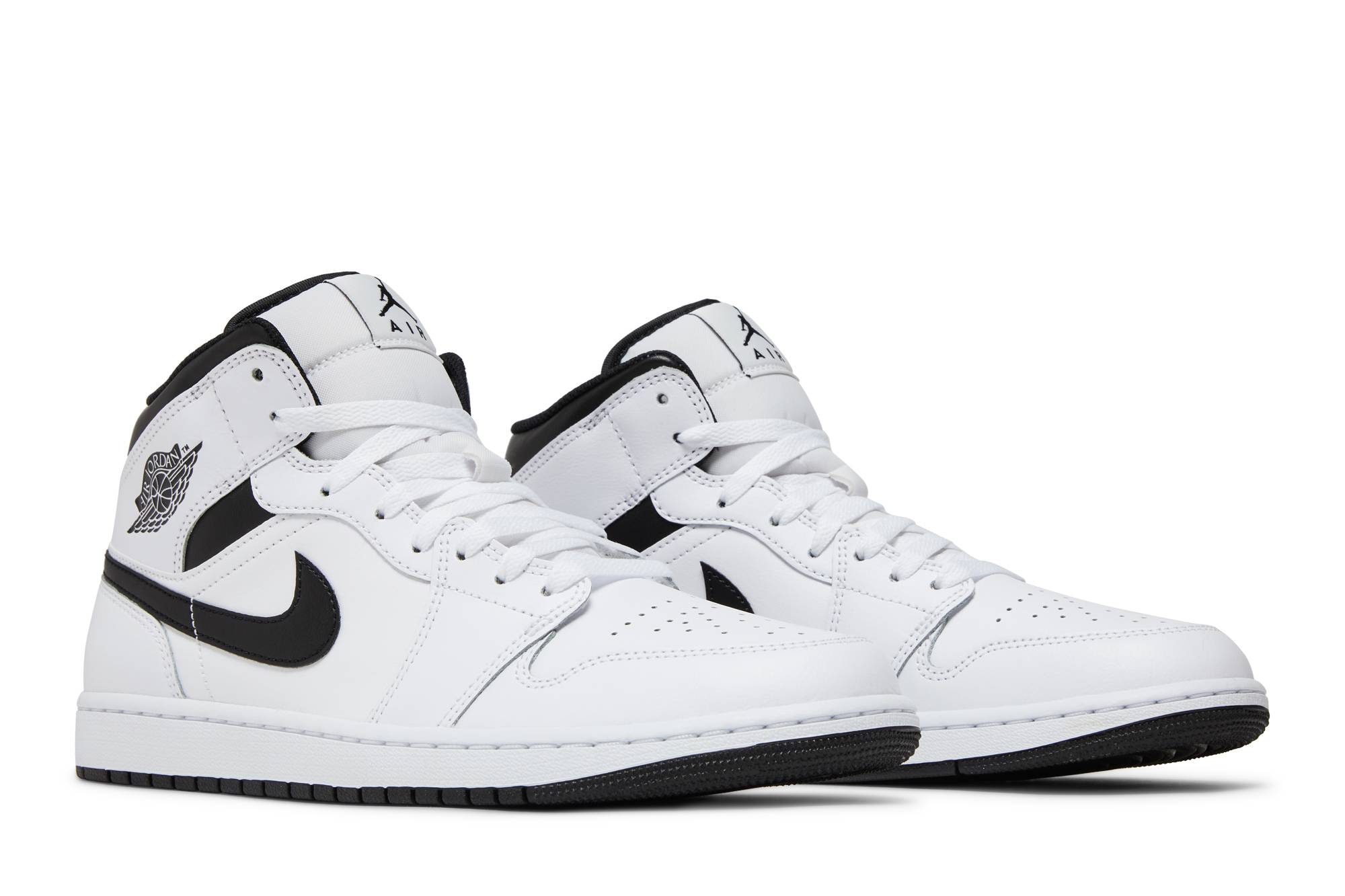 Jordan 1 Mid ‚White Black‘
