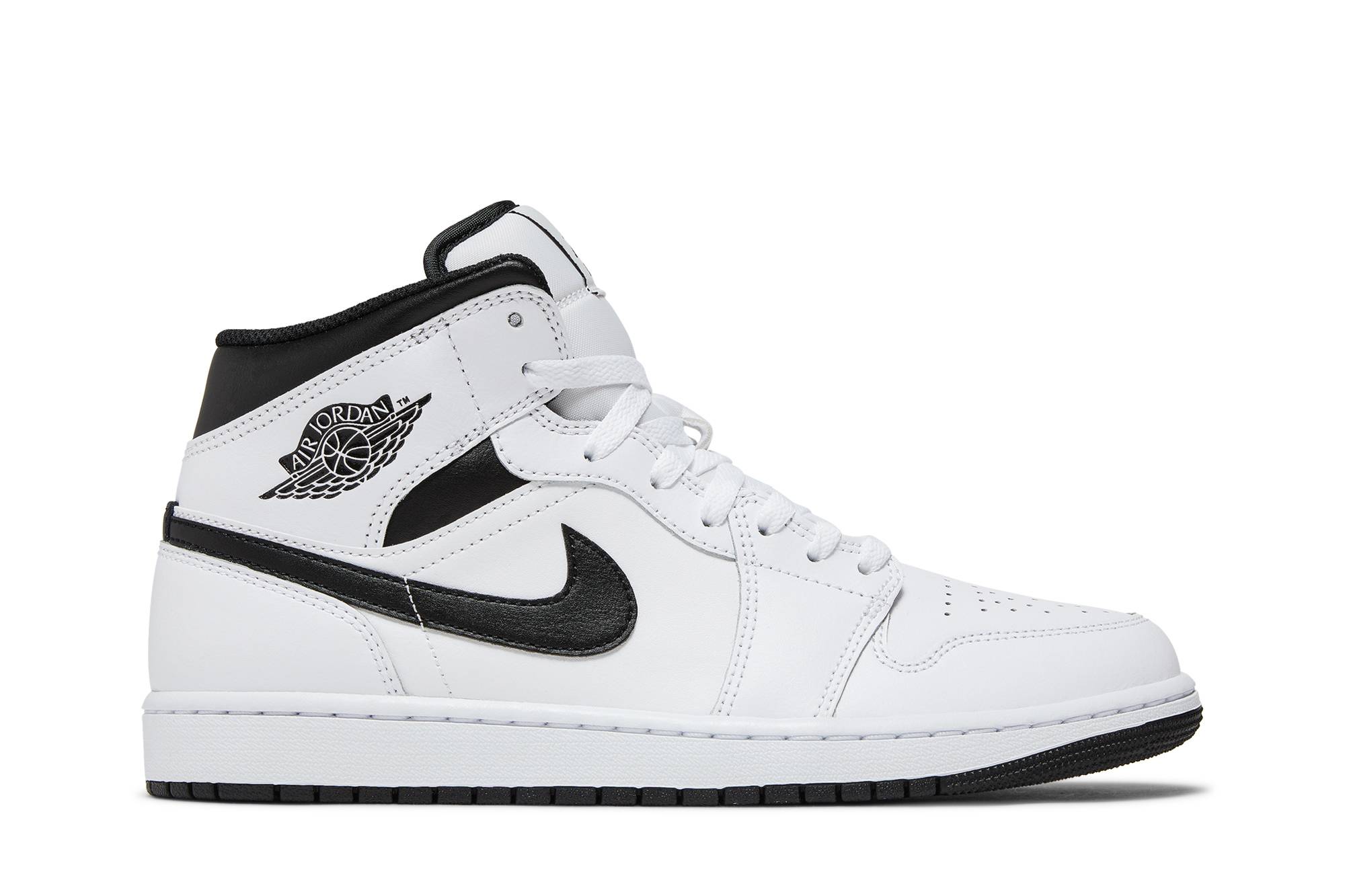 Jordan 1 Mid ‚White Black‘