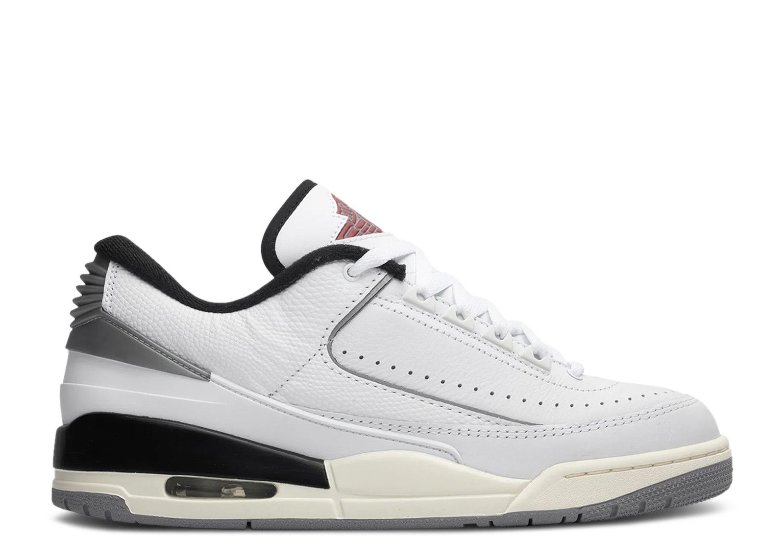 Jordan 2/3 ‚White Black Metallic Silver‘