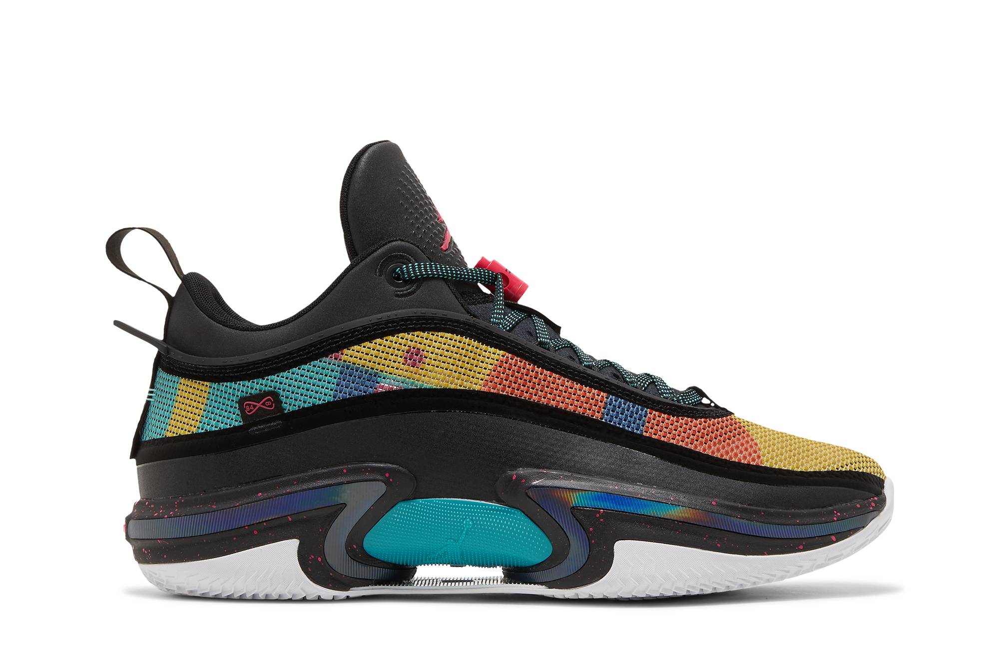 Jordan 36 Low ‚Black Multi-Color‘
