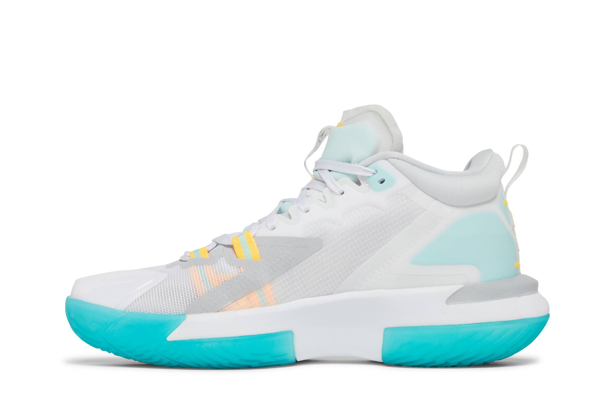 Jordan Zion 1 PF ‚White Dynamic Turquoise‘