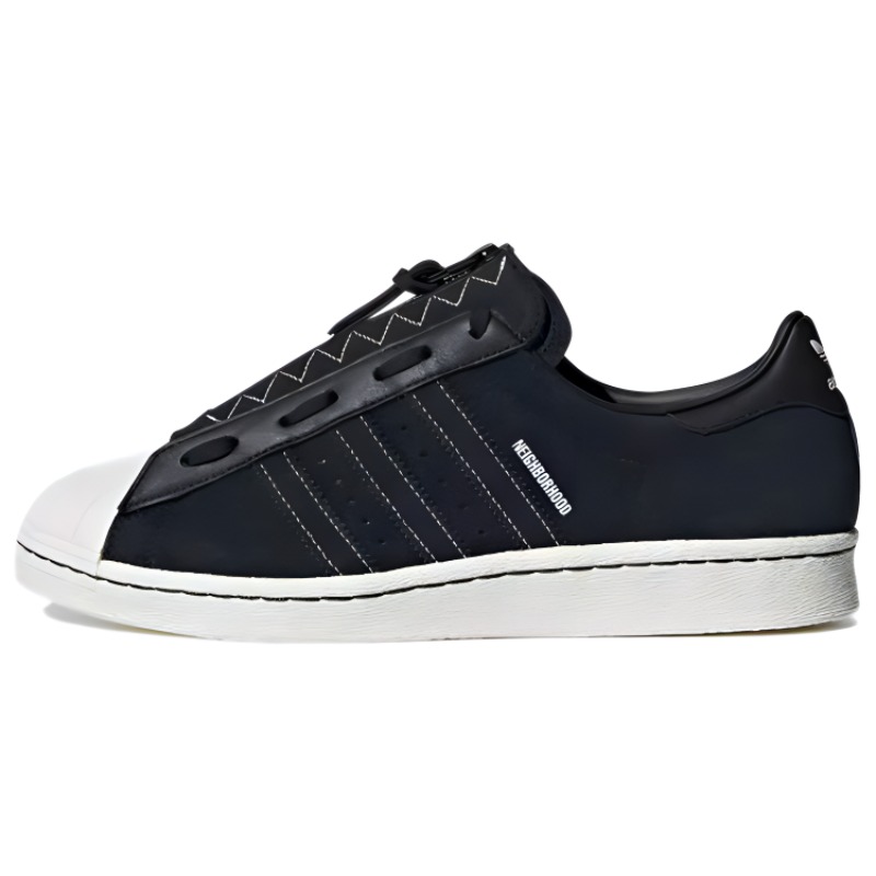 NEIGHBORHOOD x adidas Superstar 80s ‚Core Black‘
