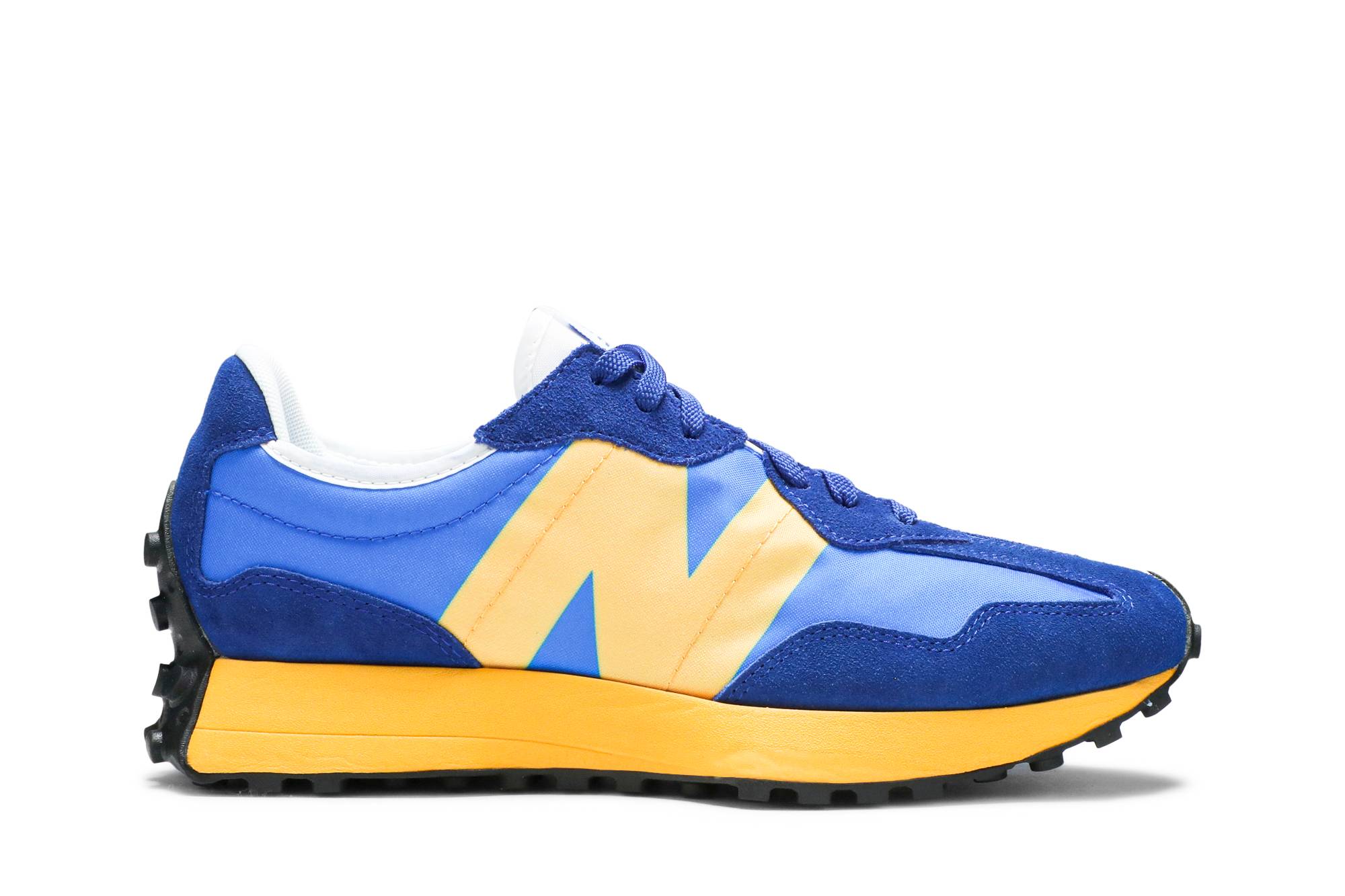 New Balance 327 ‚Marine Blue Yellow‘