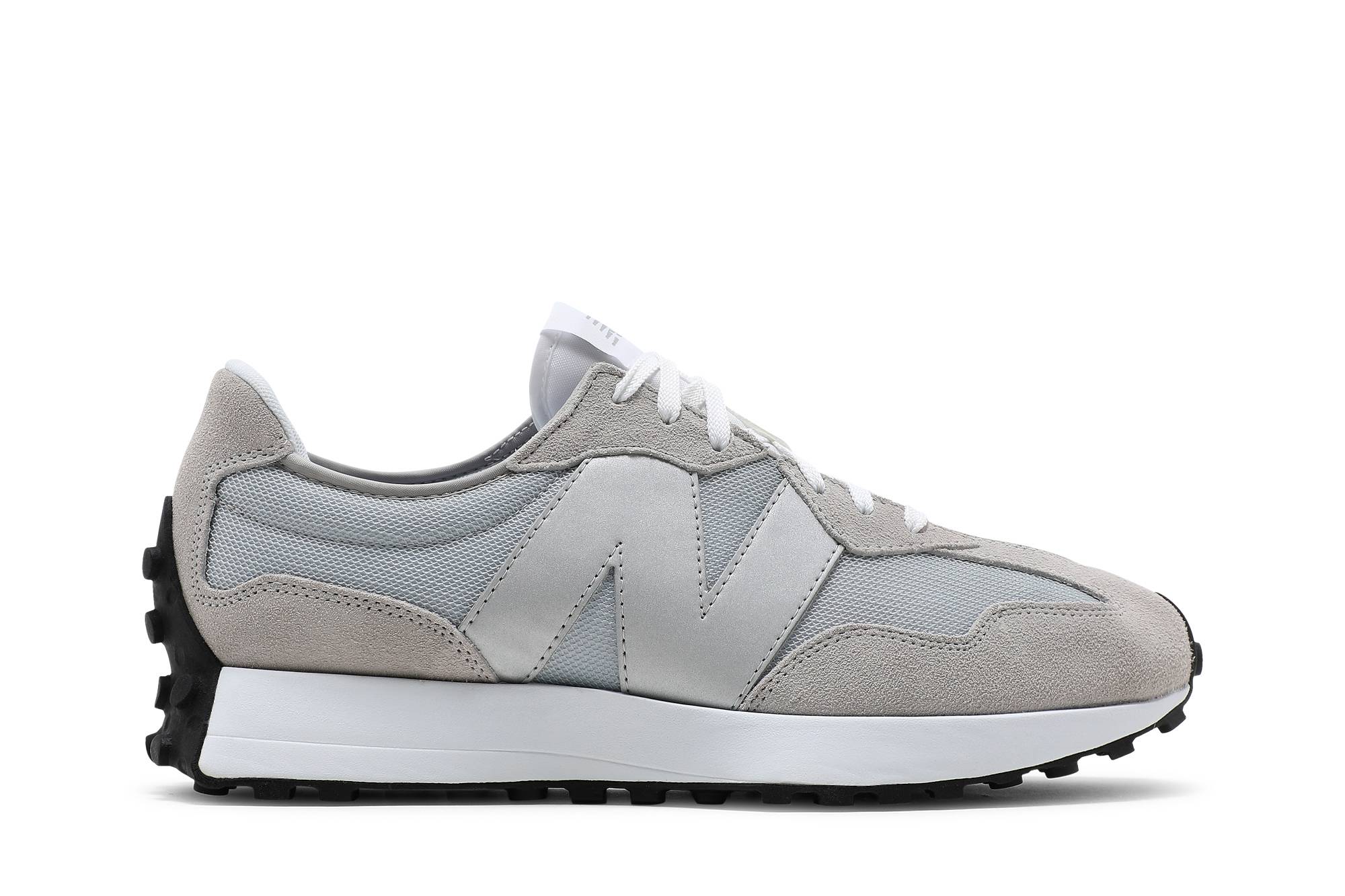 New Balance 327 ‚Rain Cloud Metallic Silver‘