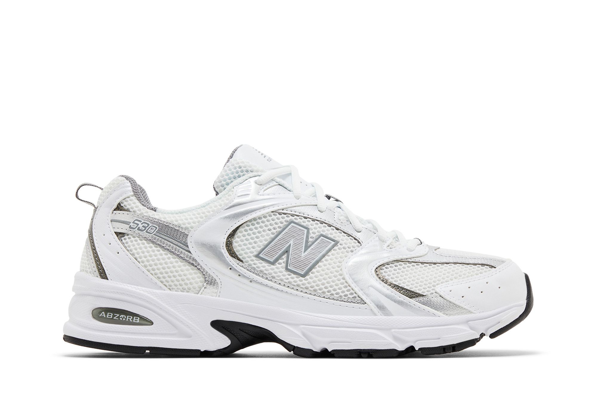 New Balance 530 ‚White Silver Metallic‘