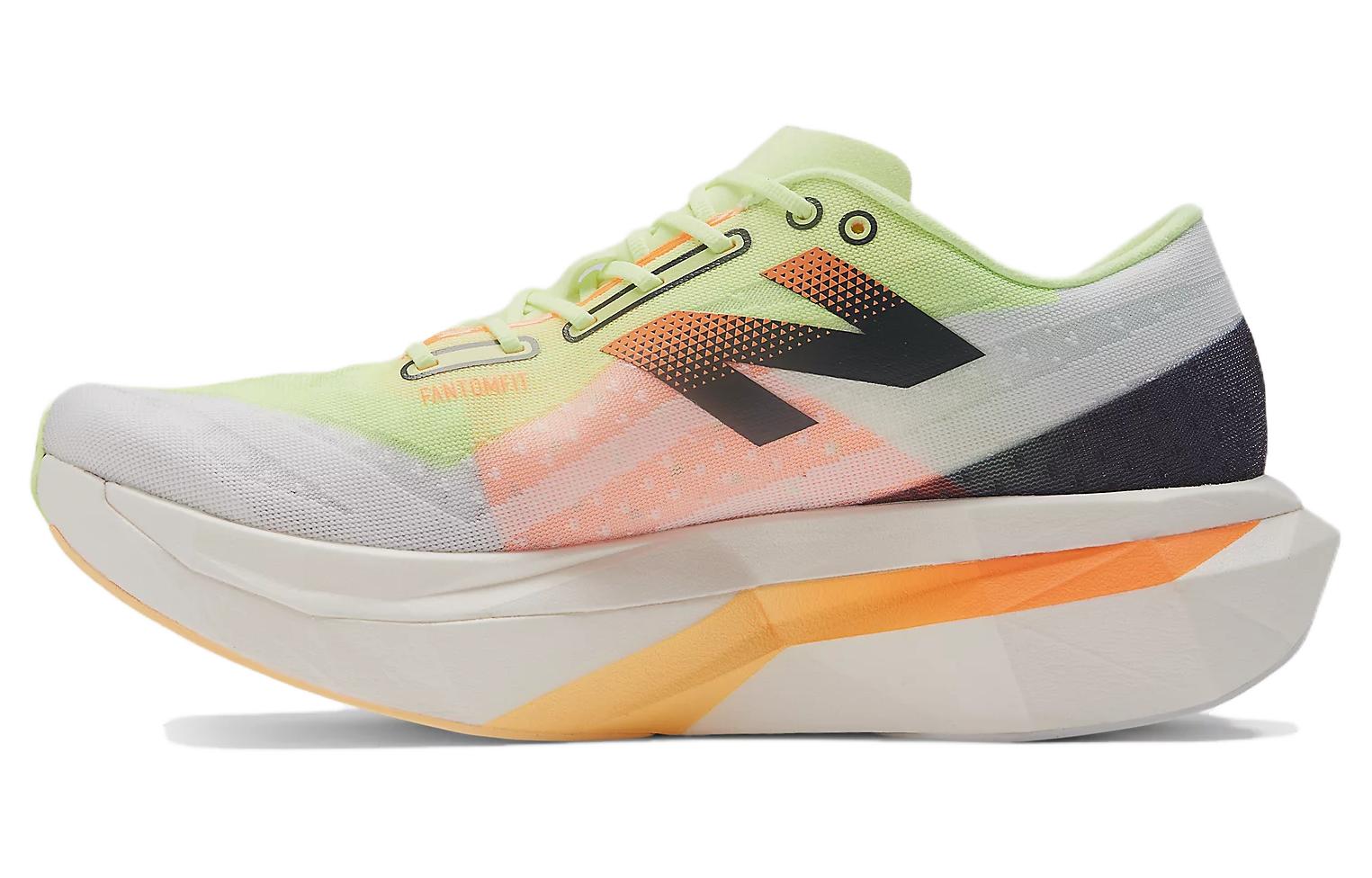 New Balance FuelCell SuperComp Elite v4 ‚White Lime Mango‘