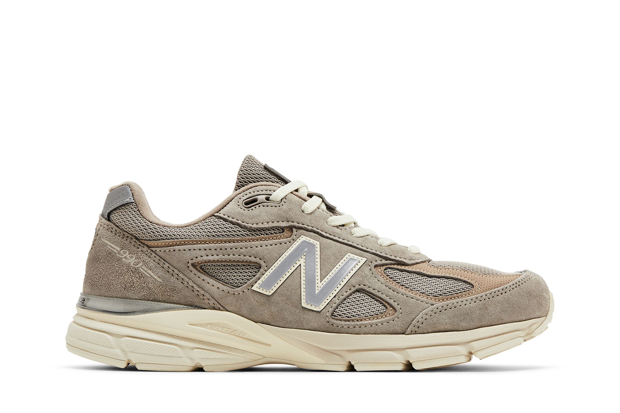 New Balance Kith x 990v4 Made in USA ‚Grey Cream‘