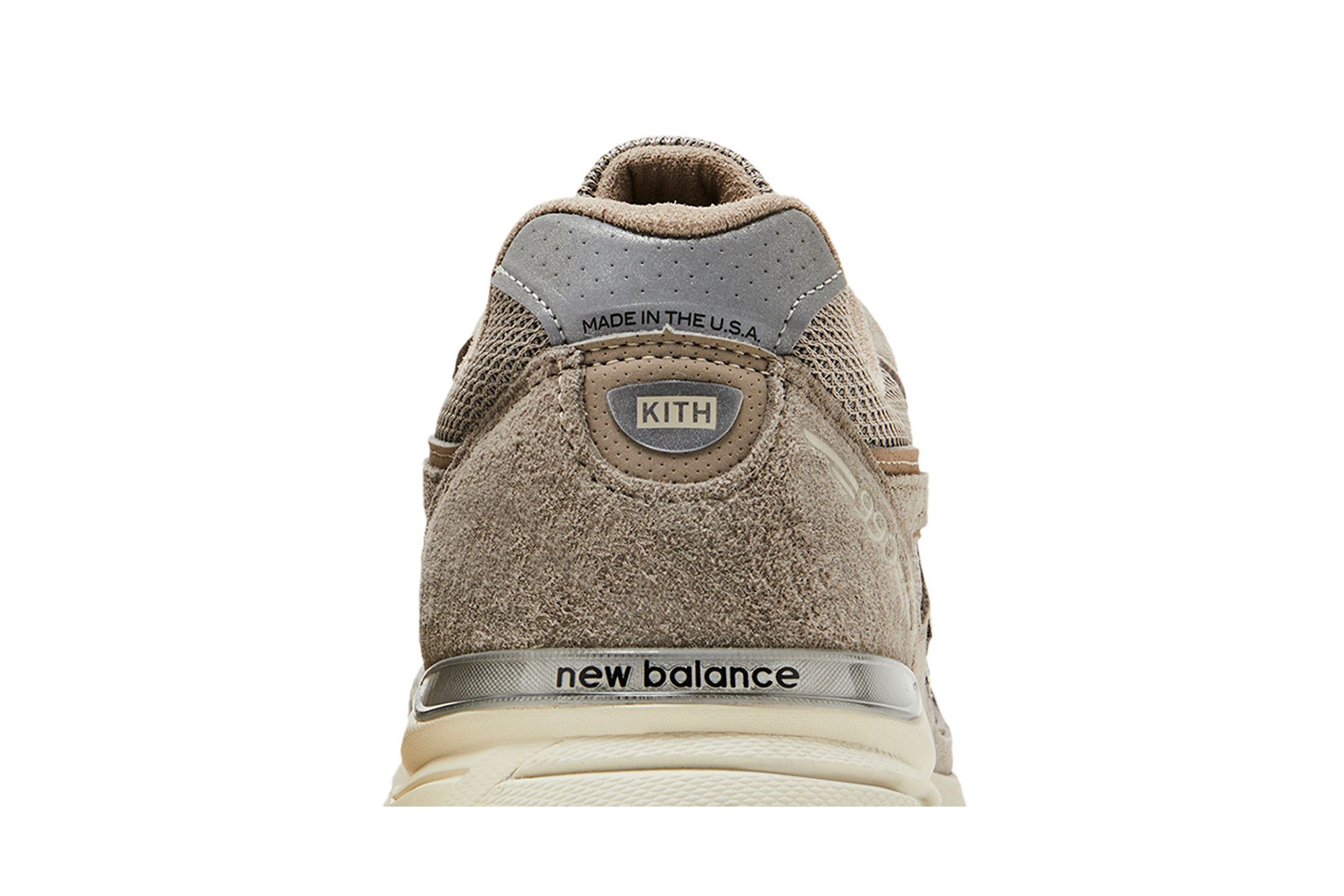 New Balance Kith x 990v4 Made in USA ‚Grey Cream‘
