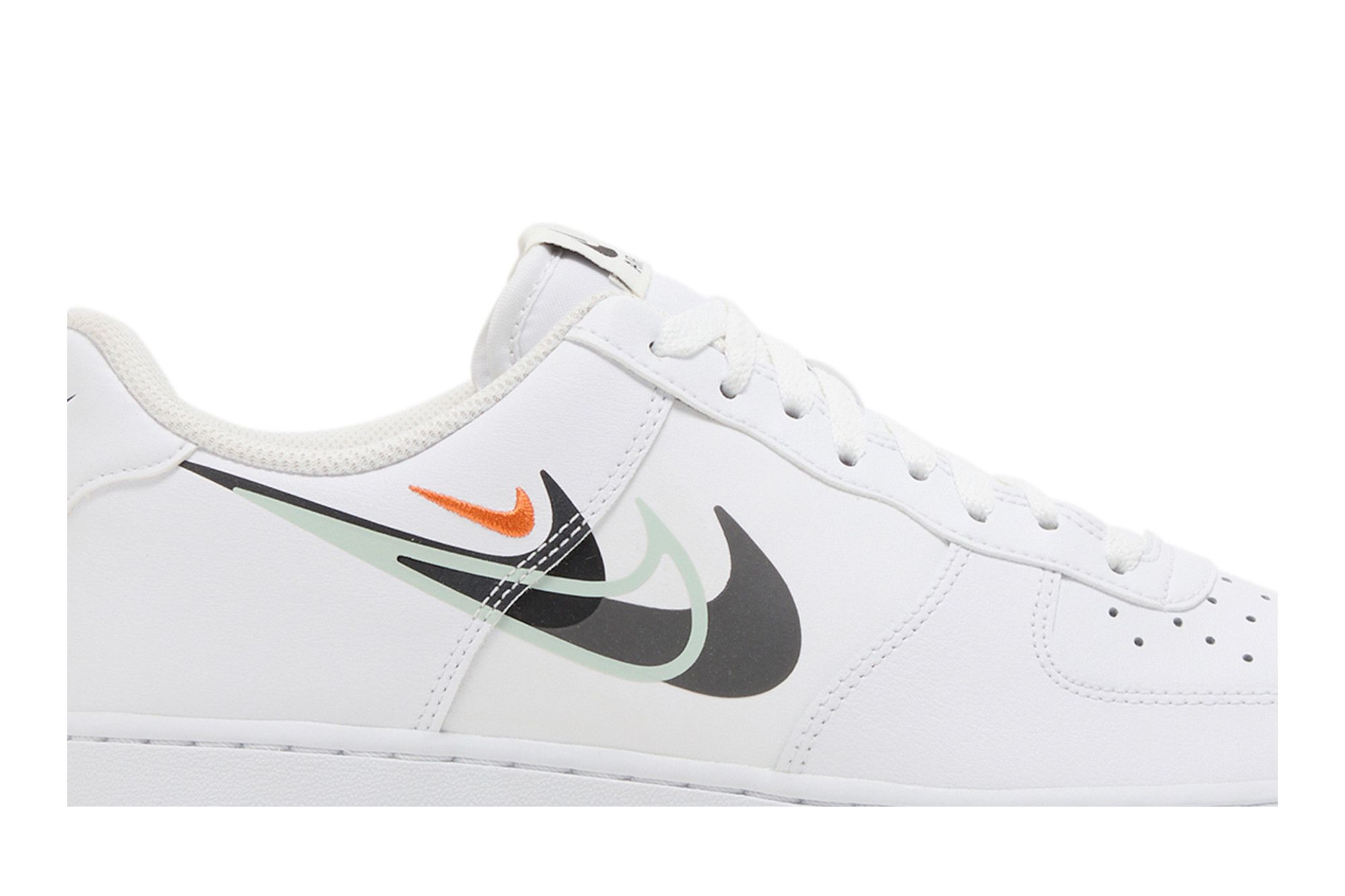Nike Air Force 1 ’07 ‚Multi Swoosh - White Black‘